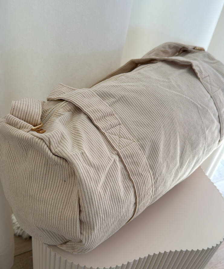 Sporttas Velvet Beige