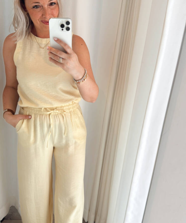 Broek Lino Botergeel