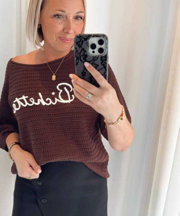 Trui Bichette Bruin