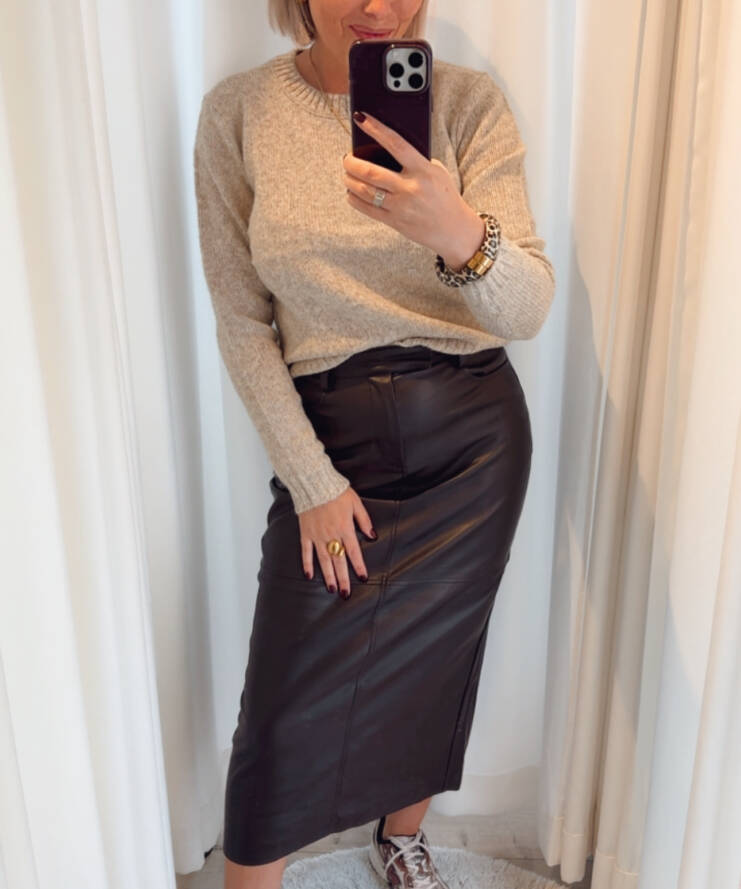 Rok Verona Chocoladebruin