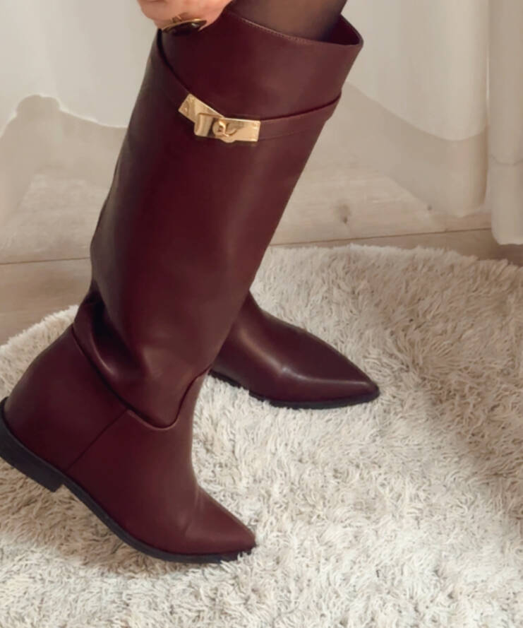 Boots Jumping Bordeaux