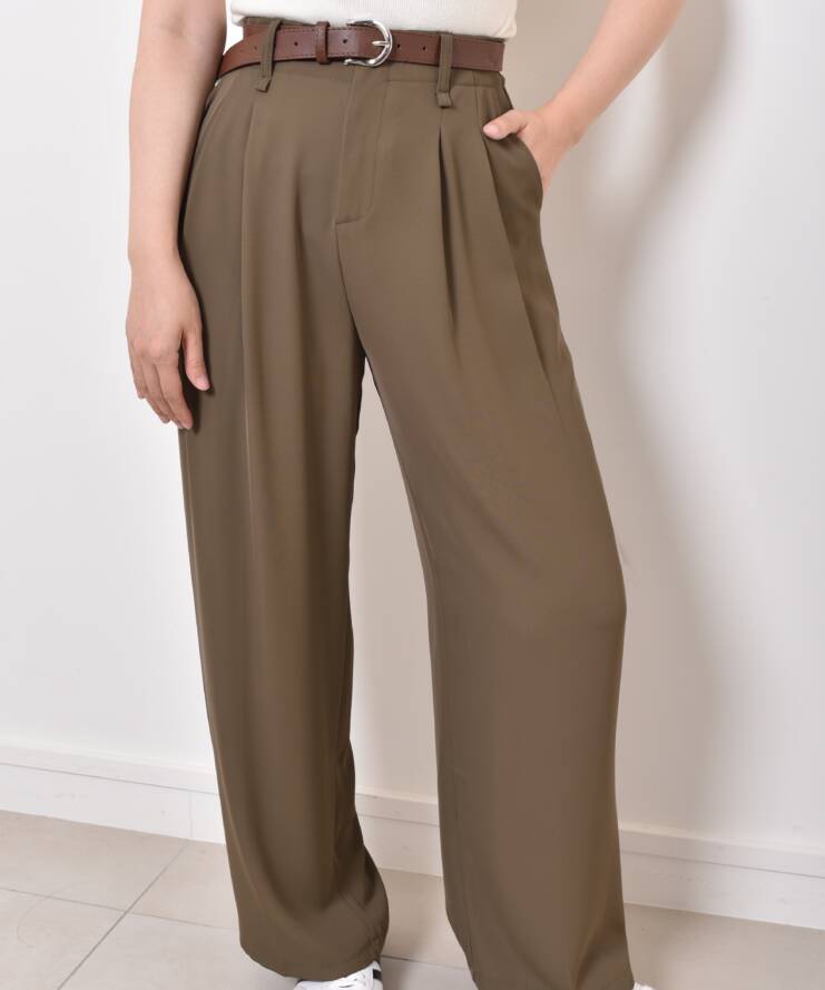 Pantalon Belt Kakhi
