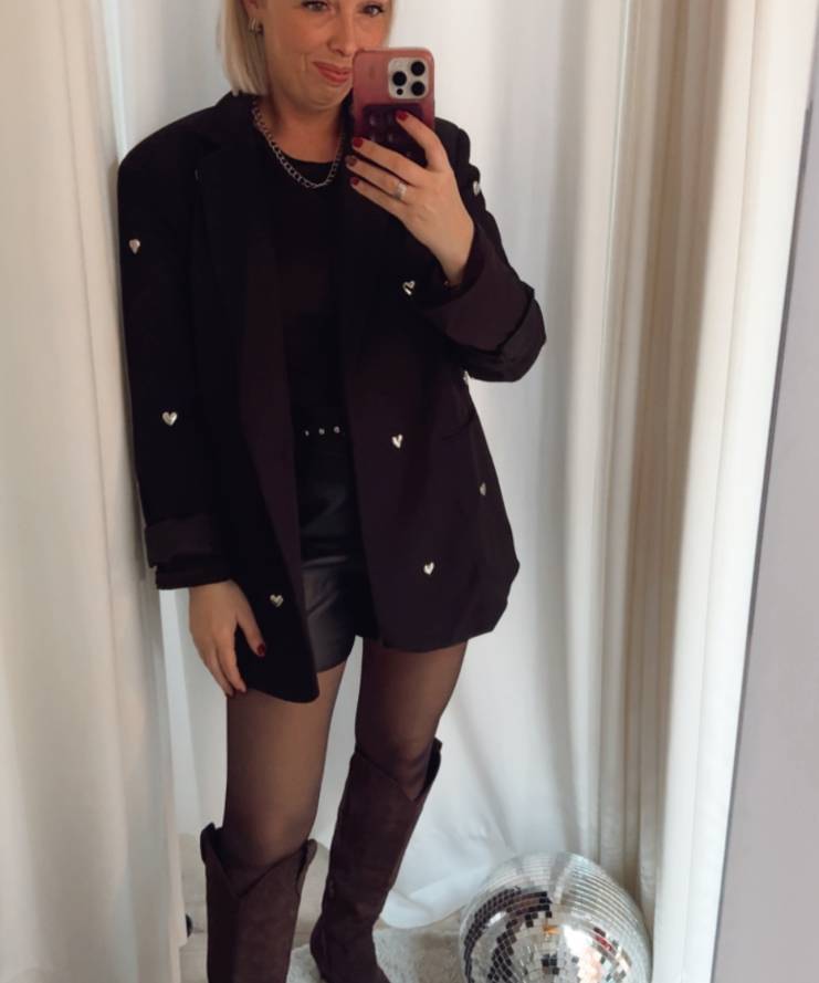 Blazer Perrine Zwart