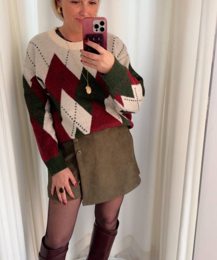 Skort Madeleine Kakhi