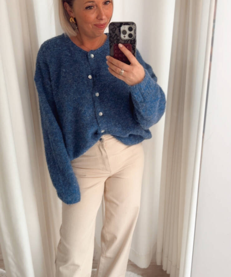 Gilet Adèle Oceanblue