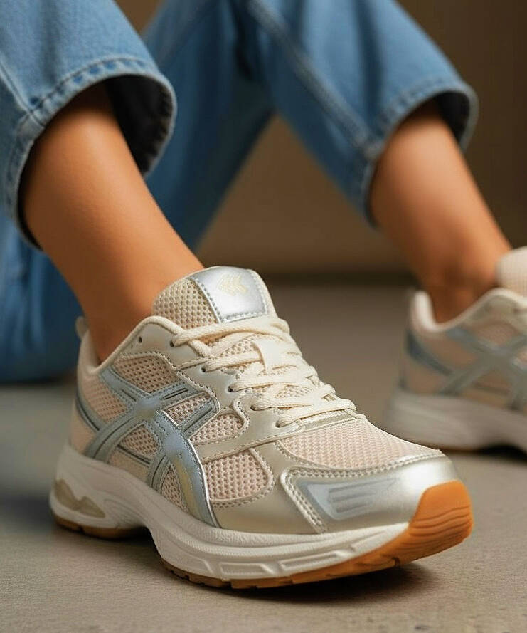 Sneakers N Beige/Gold