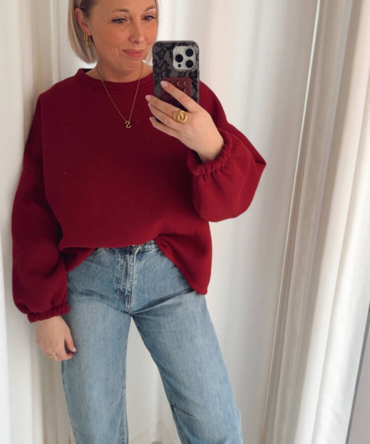 Sweater FOLIE Bordeaux