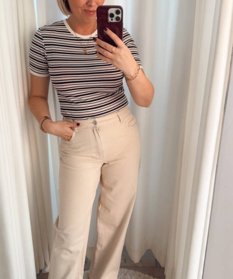 Top Lada Black Stripes