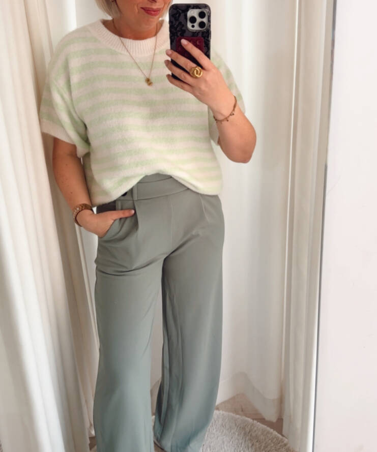 Broek Geggo Chinois Green