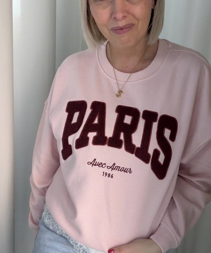 Sweater Paris Avec Amour