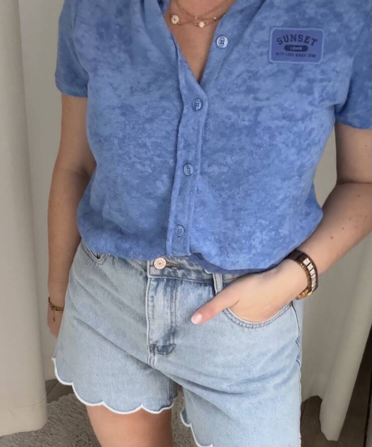 Top Terry Ultramarine