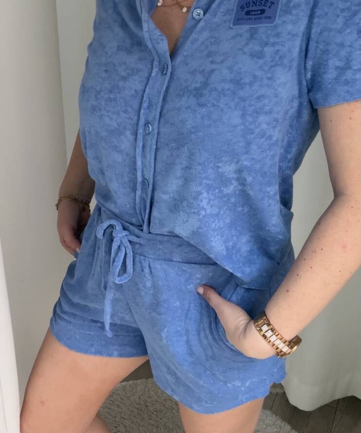 Short Terry Ultramarine