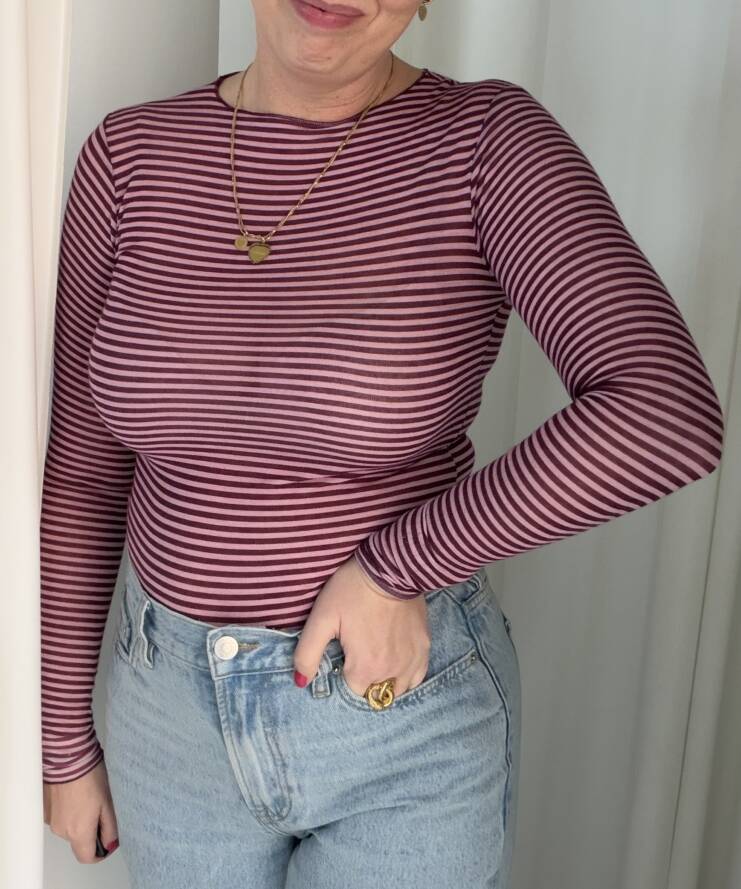 Meshtop Breeze Bordeaux-Roze