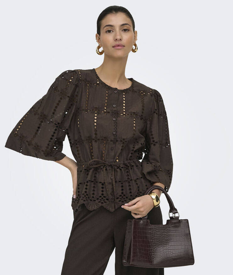 Blouse Jojo Chocolate Brown