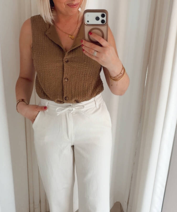 Waistcoat Turbo Camel