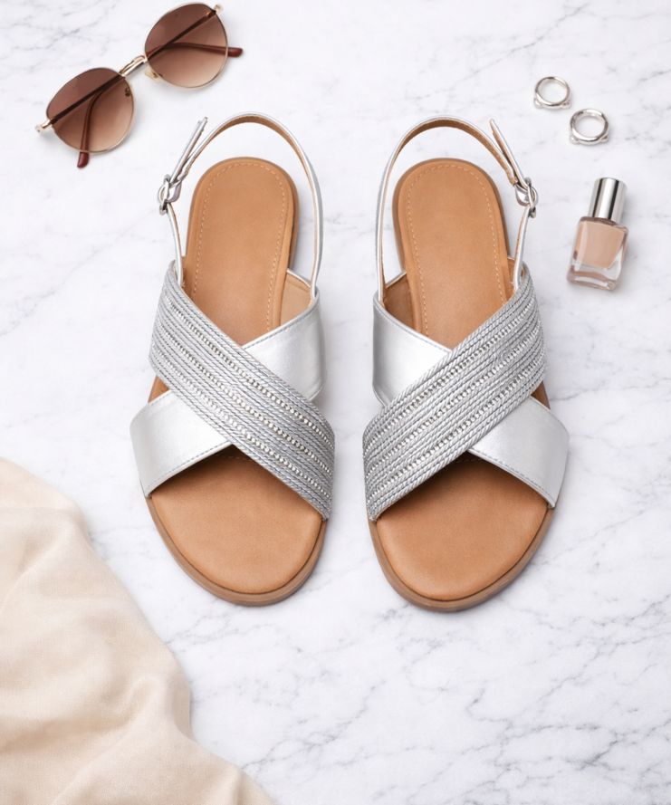 Sandalen Luna Zilver