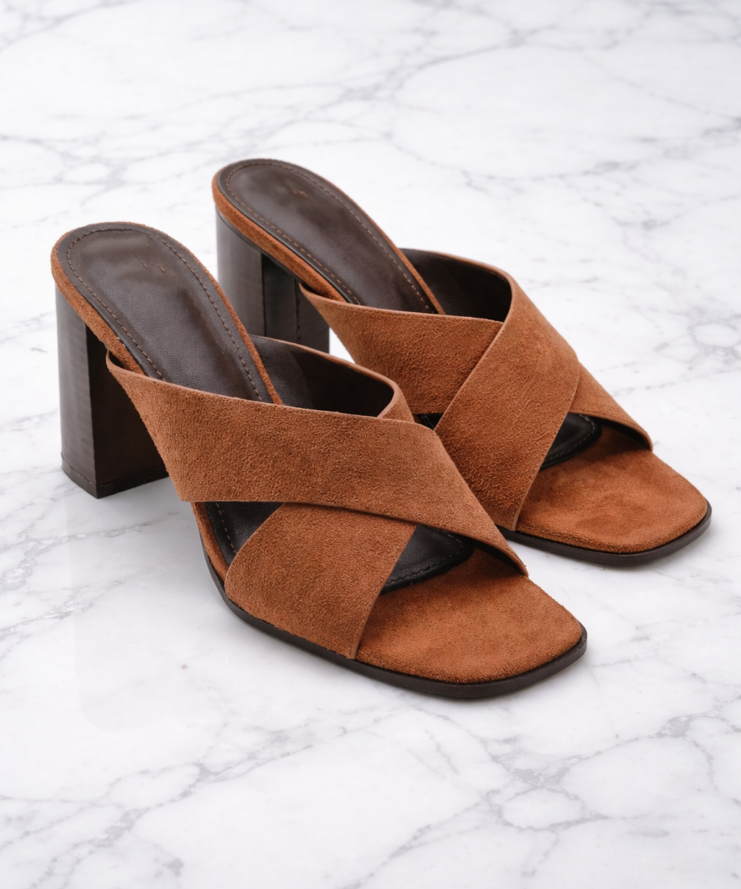 Slippers Elegance Brown