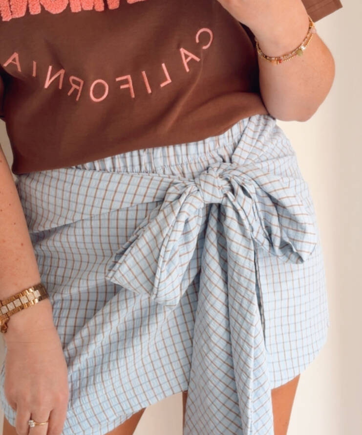Skort Bow Blue