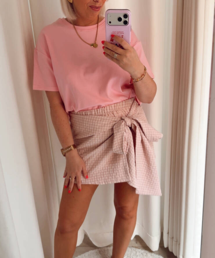 Skort Bow Blush
