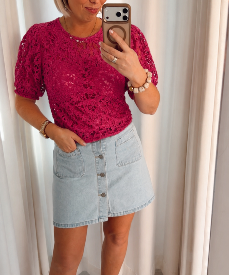 Blouse Benia Sangria