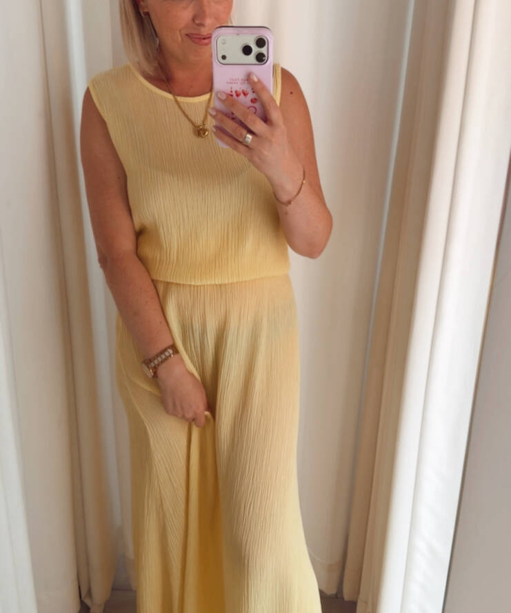 Set Lurex Lemon