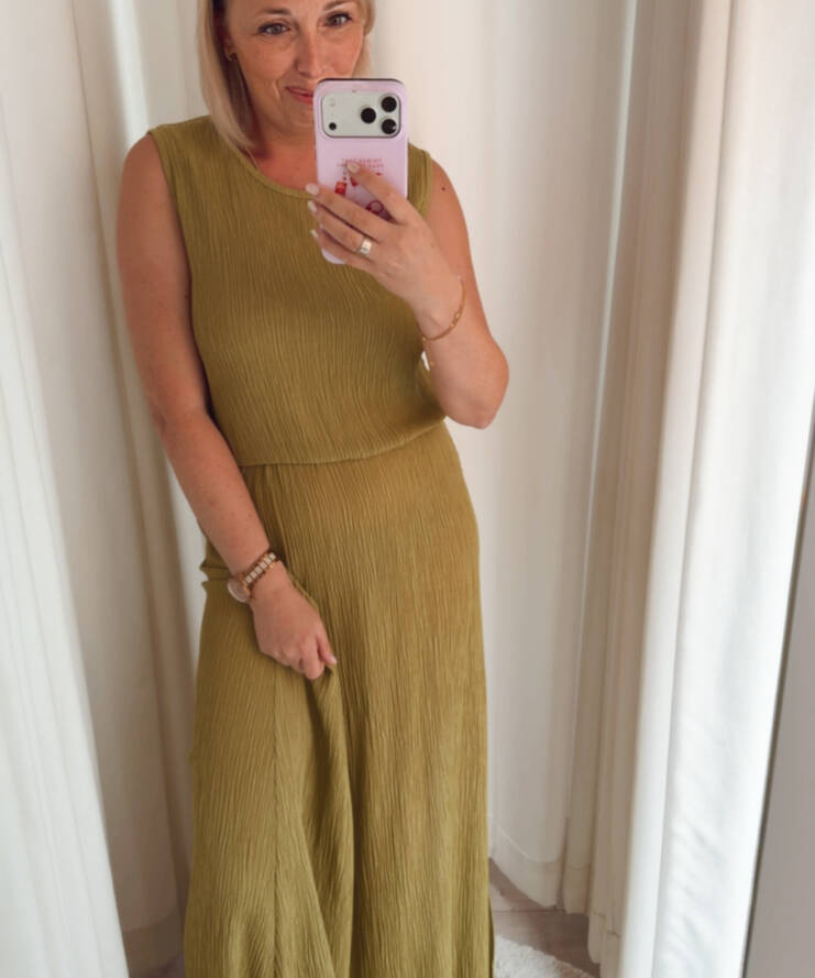 Set Lurex Olive