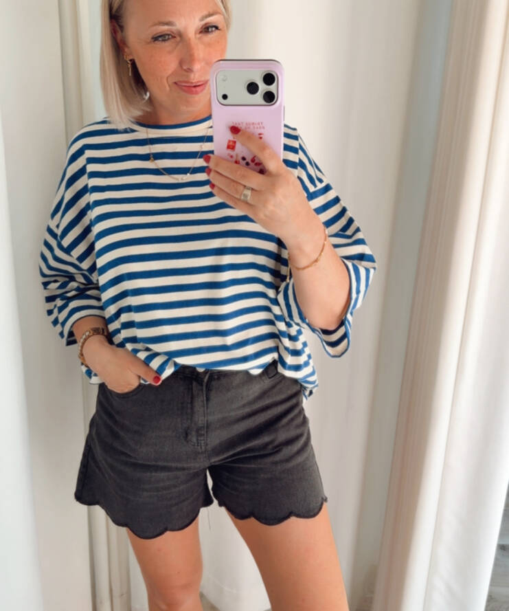 T-shirt Soleil - Navy