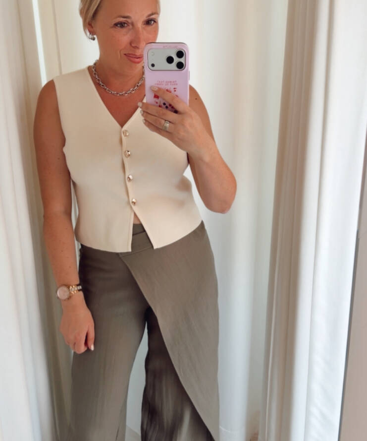 Wrap Pants Dusta - Khaki