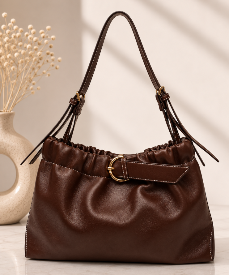 Cocoa Slouch Bag