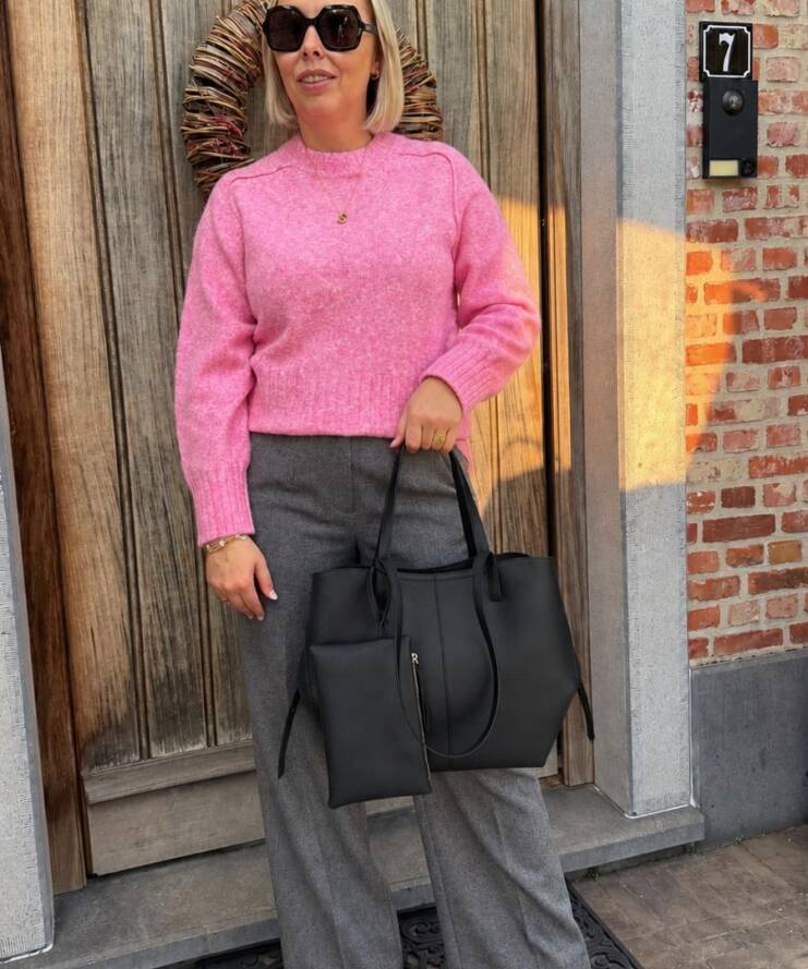 The Camille Shopper – Black