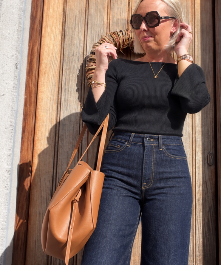 Top Malli Boatneck - Black