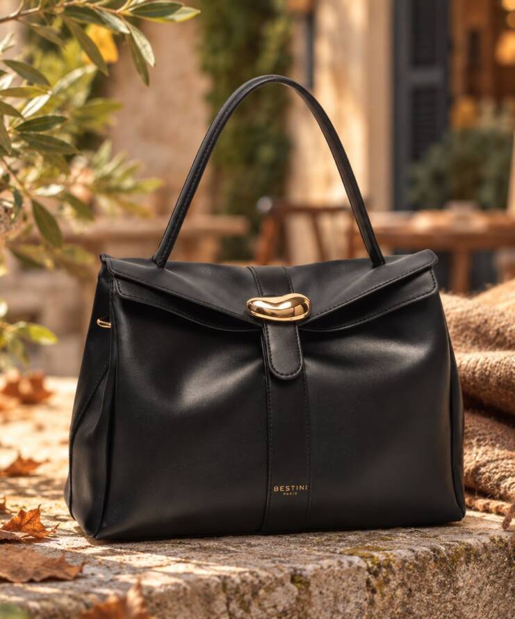  Handtas Juliette – Black & Gold