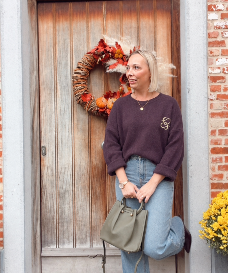 FolieSofie Signature Knit – Aubergine