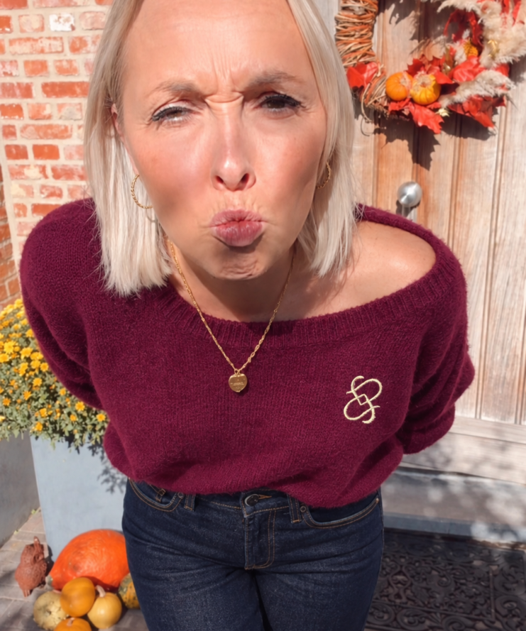 FolieSofie Signature Knit – Burgundy Wine