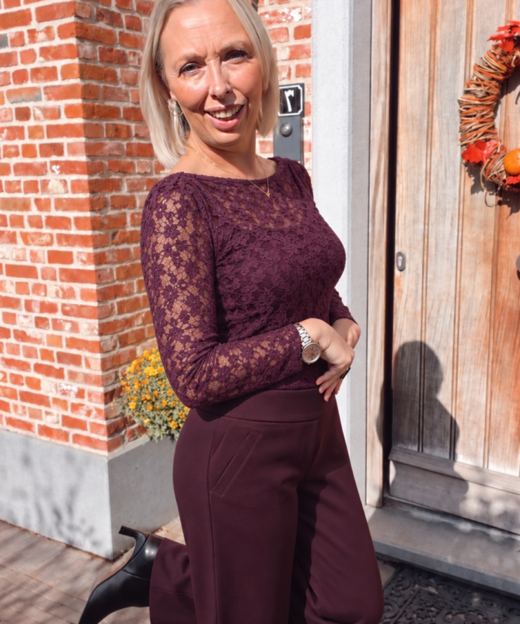 Broek Louisville Plum - Lengte 32