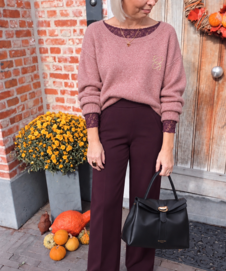 Broek Louisville Plum - Lengte 34